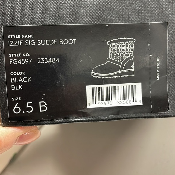 Coach Black Izzie Boot Size 6 1/2 B - Picture 8 of 8